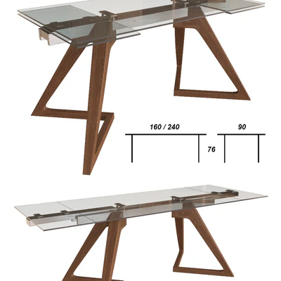 Table and chairs Story and Osborn IModern — Ver 3
