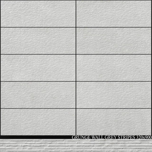 Peronda Grunge Wall Grey Stripes 320x900 — Скачать