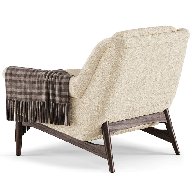 Lulu White Small Armchair — Descargar