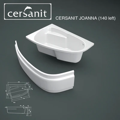 Cersanit Joanna 140 left — Вид 1