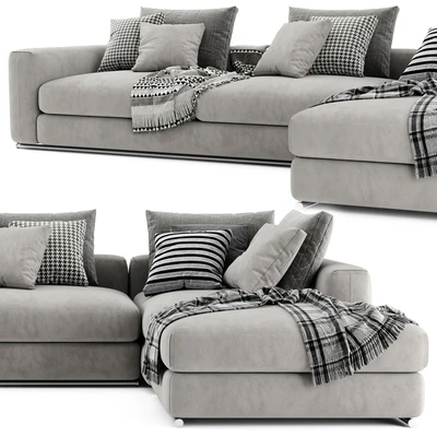 Flexform Asolo Chaise Longue Sofa — Вид 3