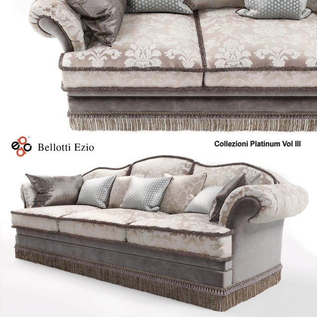 Ezio Bellotti Sofa — Скачать