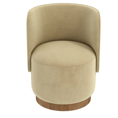 Sandler seating Tablet round side chair — Ver 2