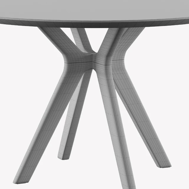 Clark Round Dining Table — Descargar