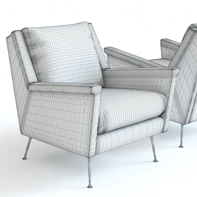 Western Elm Carlo Mid-Century Chair — Вид 2