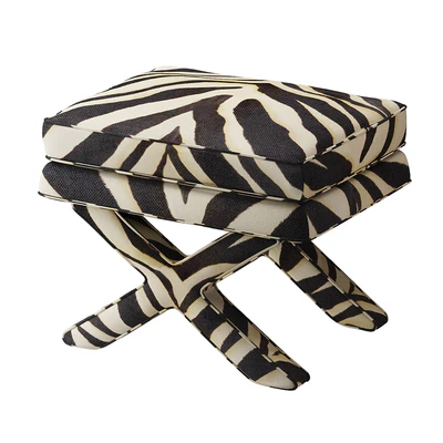 Eichholtz Cordoba Ottoman Zebra — Ver 1