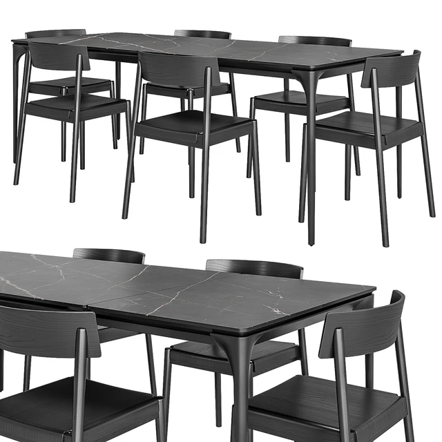 Silhouette table + Scandia chair — Descargar