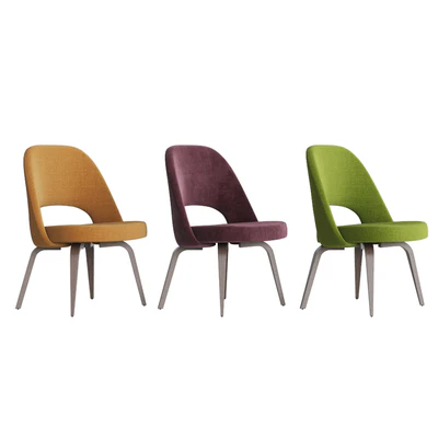 Saarinen Executive Side Chair Knoll — Ver 2