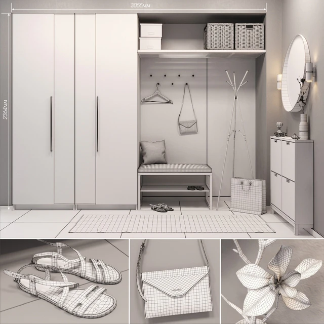 Hallway furniture 1 — Скачать