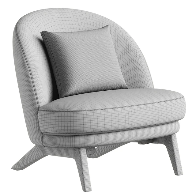Pyle Cozy White Chair — Descargar