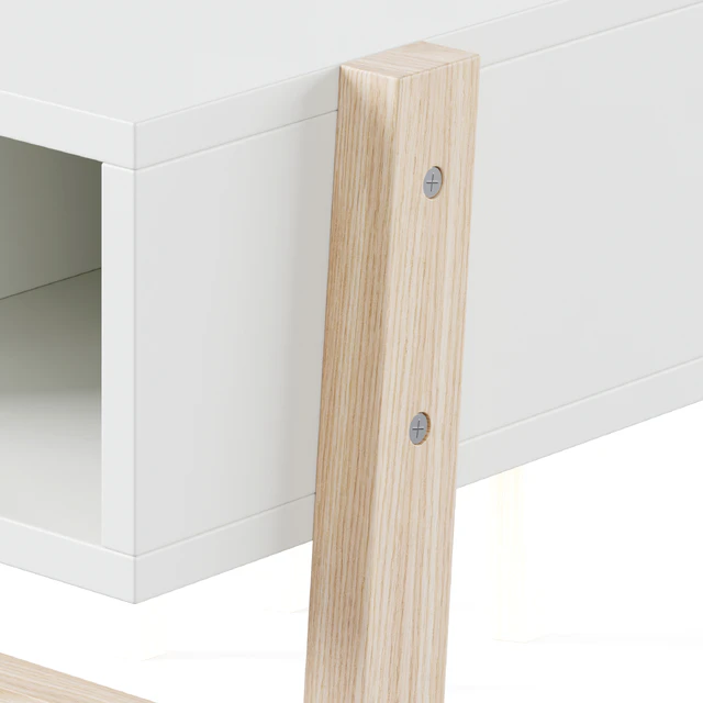 Wooden children's table and chair Belfy by Sklum — Descargar