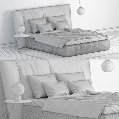 Bonaldo Youniverse Bed — Ver 2