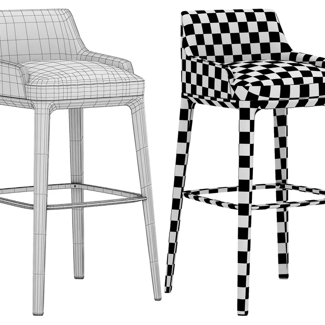 Poliform SOPHIE bar stool — Descargar