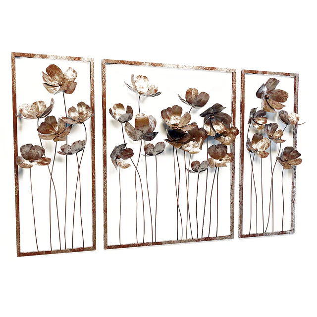 Uttermost / Metal Tulips Wall Art Set / 3 — Descargar