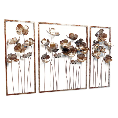 Uttermost / Metal Tulips Wall Art Set / 3 — Descargar