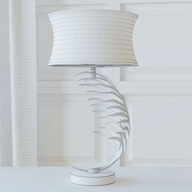 Metal Palm Frond Table Lamps — Descargar