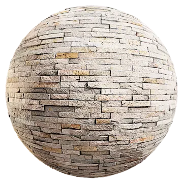 stacked stone facade 003 — Descargar