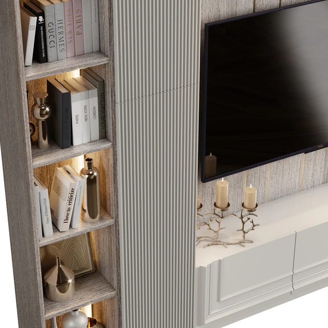 Neoclassical TV wall 020 — Descargar
