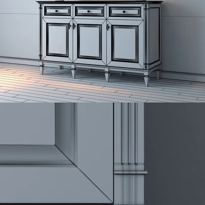 Cara Hardwood Console Medium — Ver 3