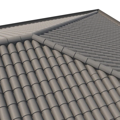 Italian tile roof — Вид 3