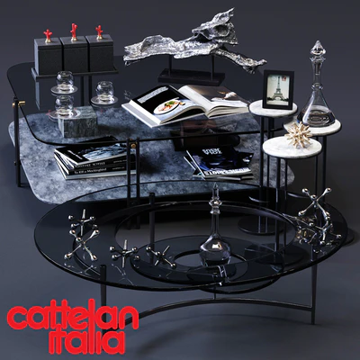 Cattelan Italia Coffee Tables Set 01 — Ver 1