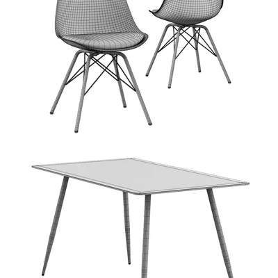 Jysk / Klarup Chair + Ollerup Table — Вид 3