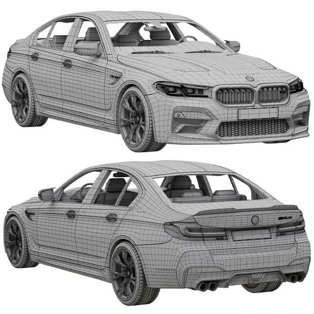 Bmw M5 CS 2022 — Скачать