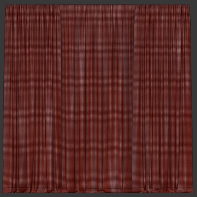 Curtains in two colors with tulle — View 2