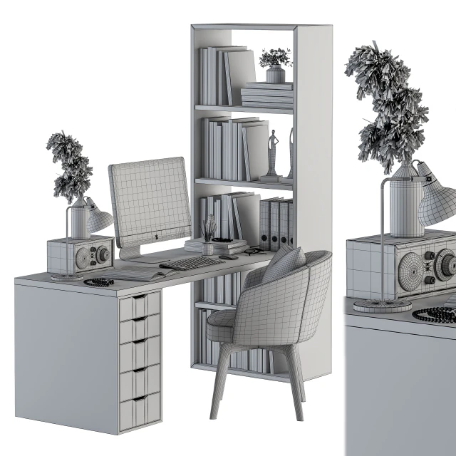 Office Furniture - Home Office 19 — Скачать