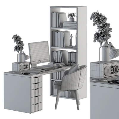 Office Furniture - Home Office 19 — Вид 3