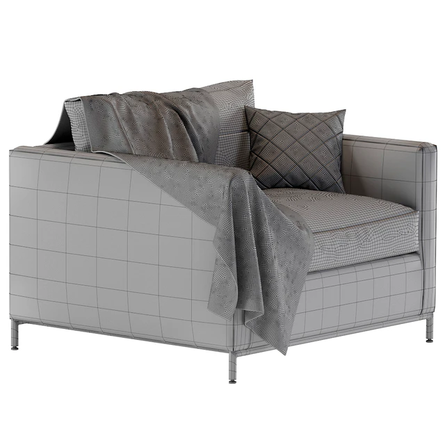 B&B Italia Project GEORGE Armchair — Descargar