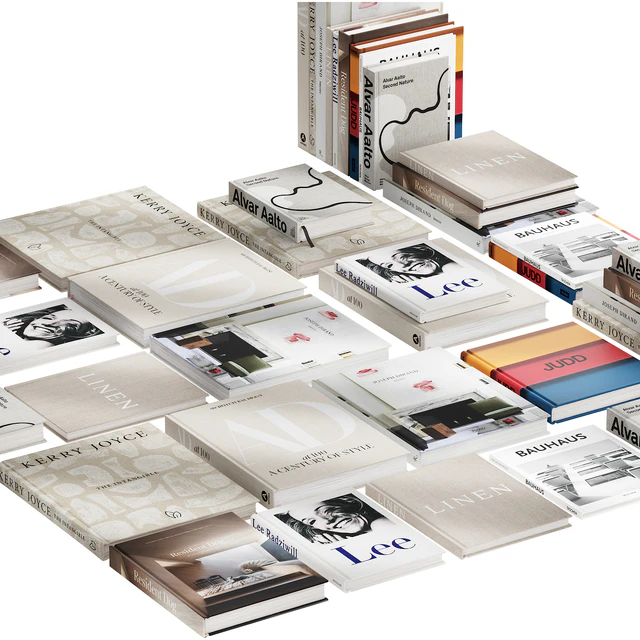 030 Decorative books set 01 neutral 00 — Скачать