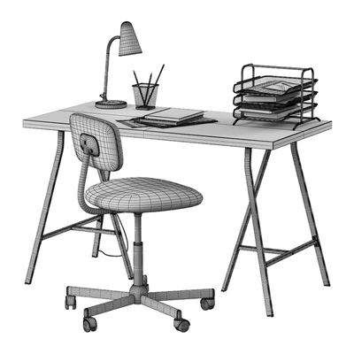 Ikea / Linnmon - Lerberg Table + Bleckberget Chair — Вид 2