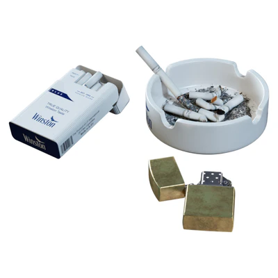 Ashtray Set — download