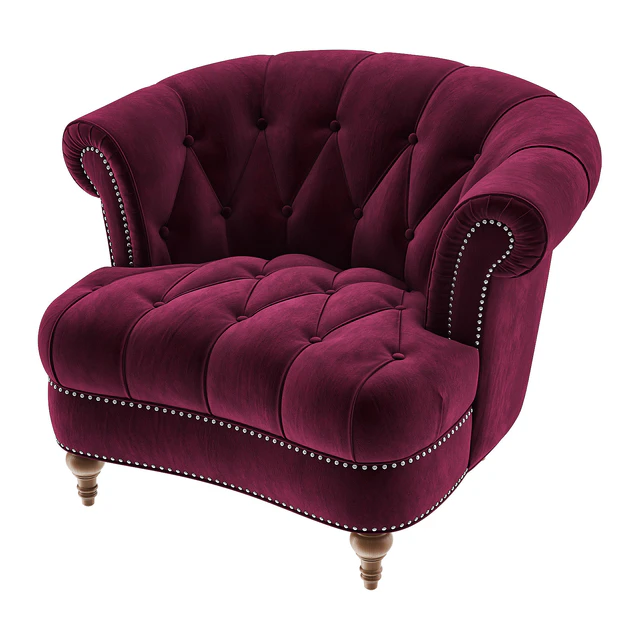 LA ROSA TUFTED Accent Armchair — Descargar