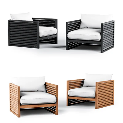 Harbour Outdoor Louver Arm Chair — Вид 1