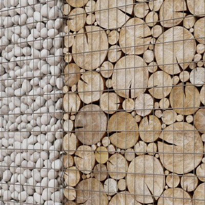 Wooden gabion — Вид 3