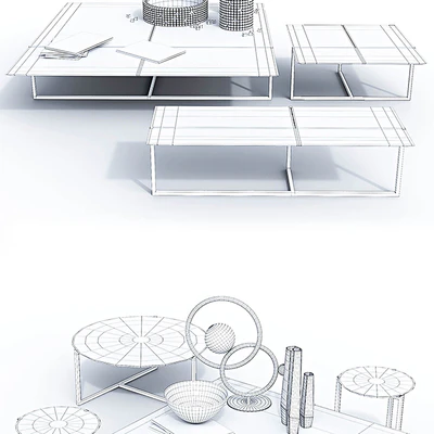 Baxter tables Icaro set — Вид 3