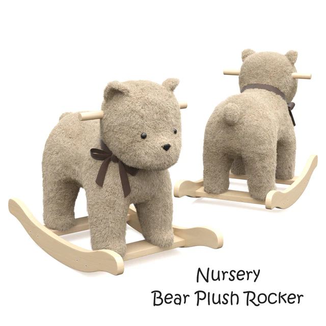 Bear plush rocker — Descargar
