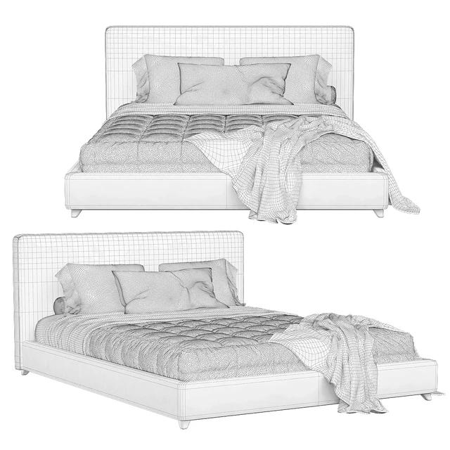 Meridiani Stone Up Bed — Descargar