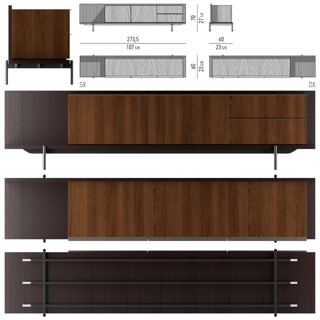 bookcase Minotti Superquadra 2021 collection № 3 — Descargar
