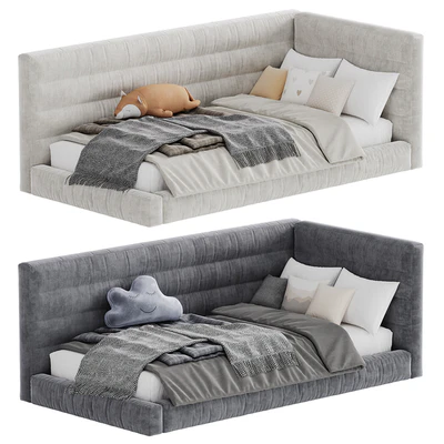Кровать Hudson Upholstered Corner Bed 7 — Вид 1