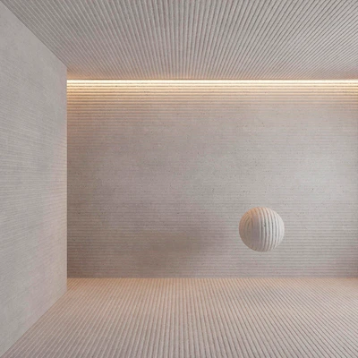 Ribbed concrete — Ver 1