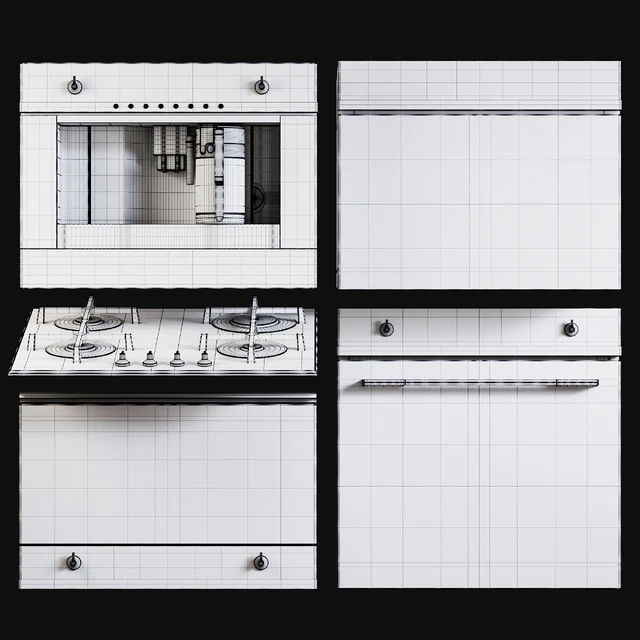 Kitchen Appliances Smeg Linea — Download
