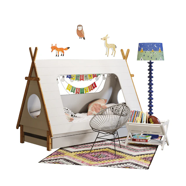 Domayne tee pee-кровать с декором crate&barrel — Скачать