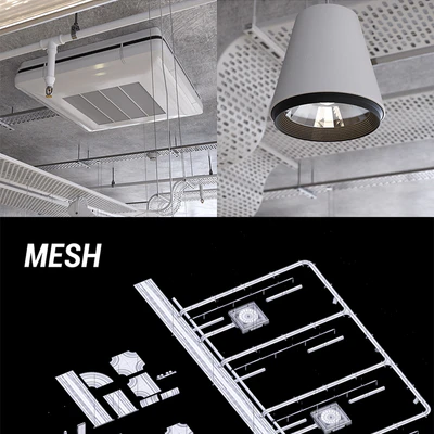Commercial electric and fire fighting (vray GGX, corona PBR) — Ver 3