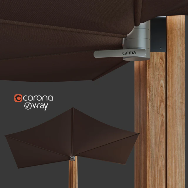 Wall-mounted Garden umbrella — Descargar