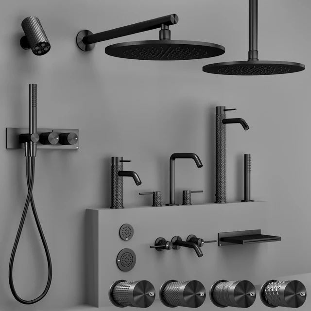 Gessi 316 collection bathroom faucet set(CESELLO-MECCANICA-INTRECCIO-TRAME) — Скачать