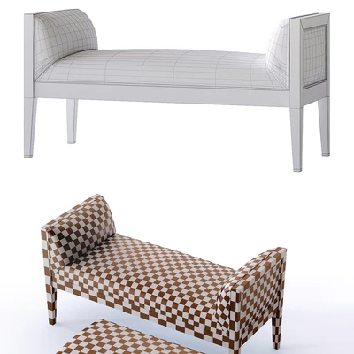 Baker Atelier and 20th Century bench — Ver 3