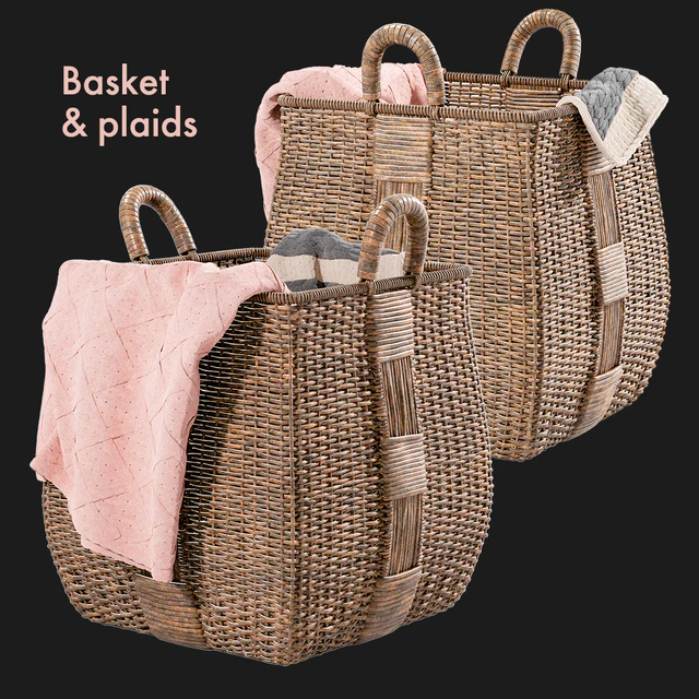 Basket & Plaids, Crate and Barrel — Download